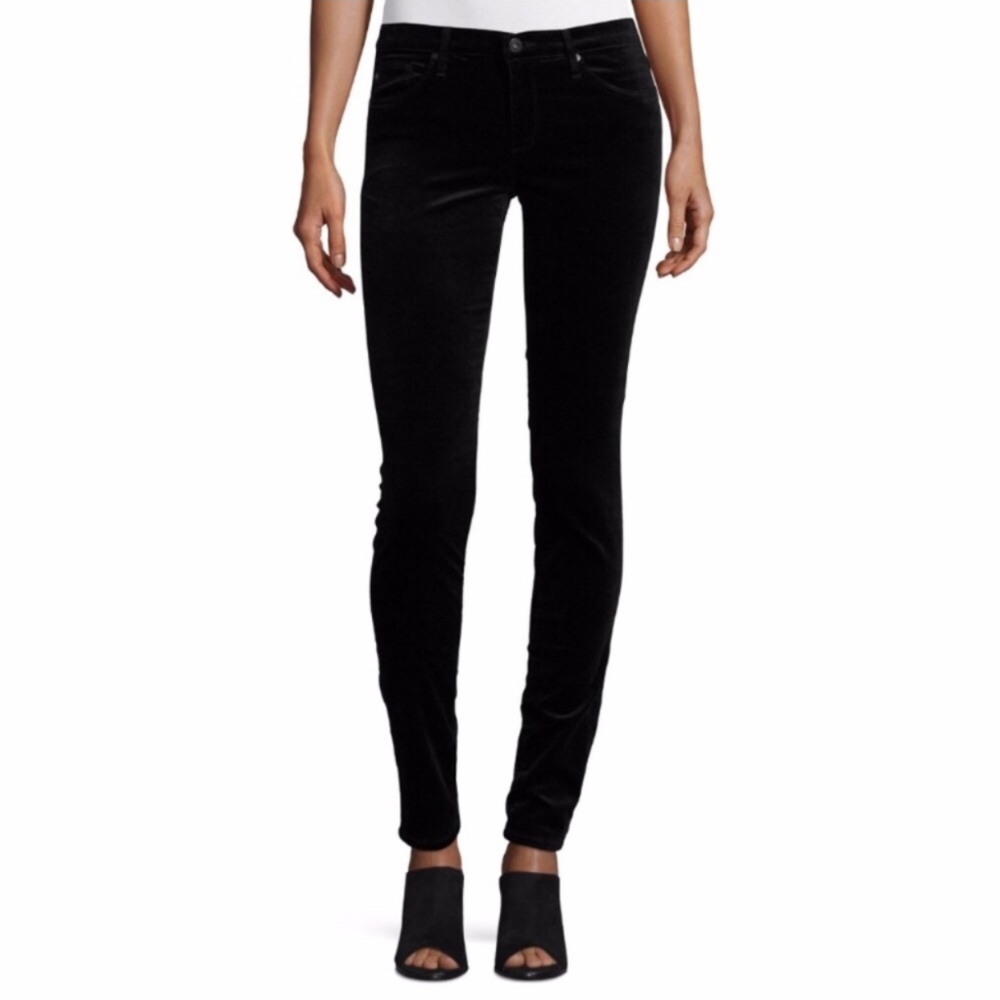 AG Velvet The Legging Super Skinny Pants NEW